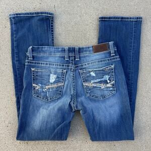 Buckle BKE Culture 30L Boot Cut Mid Rise Blue Jeans BPL1816